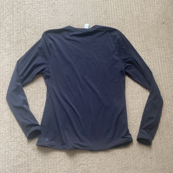 Lululemon Wundermost Ultra-Soft Nulu Crewneck Long-Sleeve, Black, XL - Picture 4 of 8